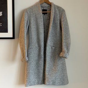Dynamite Light Grey Long Coat/Blazer